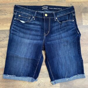 Signature Women's Deep Indigo Jean Shorts